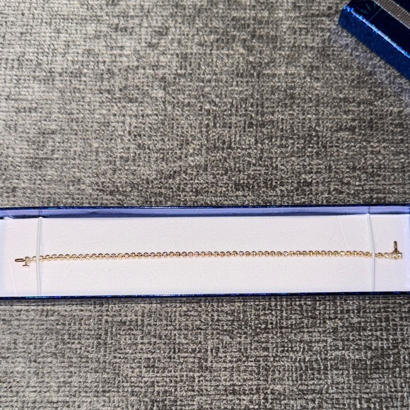 14k yellow gold butter cup tennis bracelet
